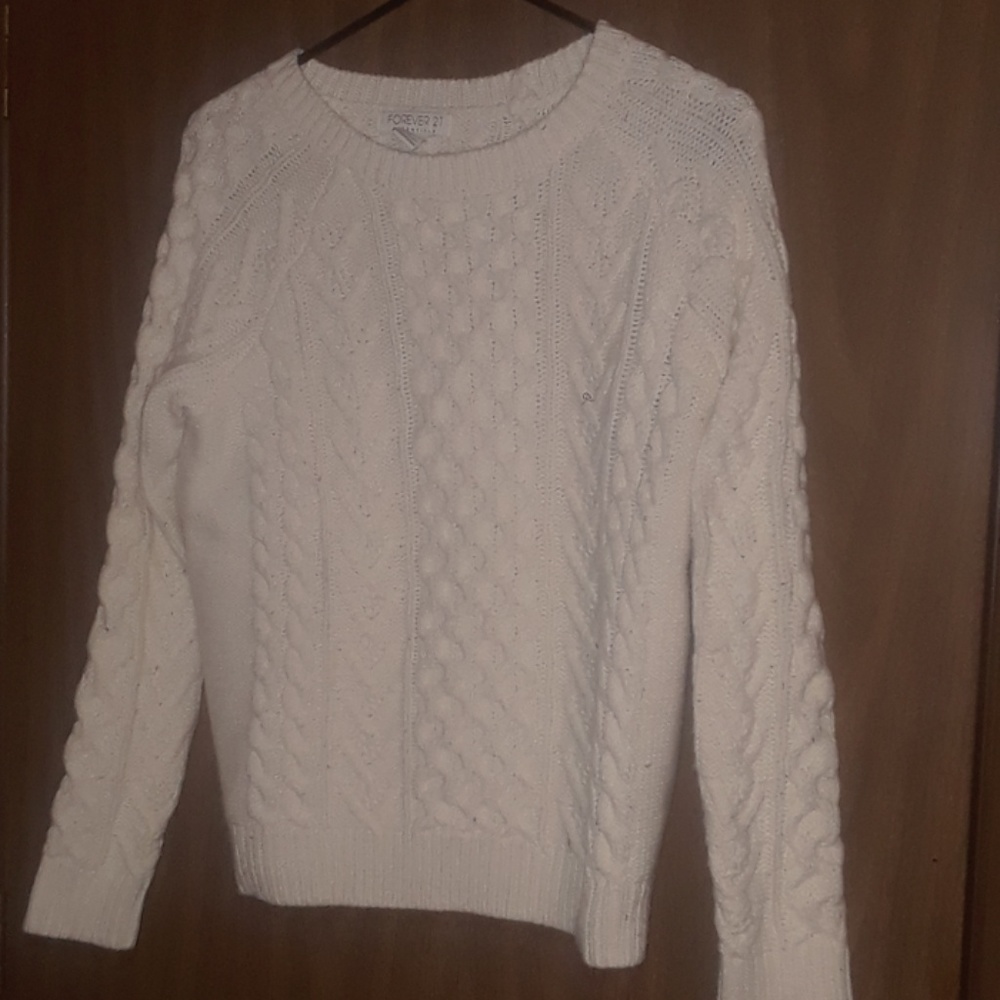 White sweater